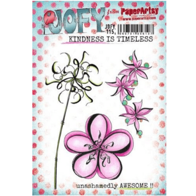 PaperArtsy Mounted Rubber Stamp Set JOFY Collection 115 - JOFY115
