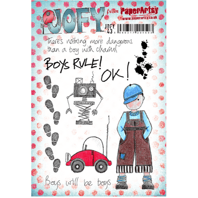 PaperArtsy Mounted Rubber Stamp Set JOFY Collection 43 - JOFY43