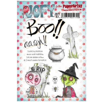 PaperArtsy Mounted Rubber Stamp Set JOFY Collection 83 - JOFY83