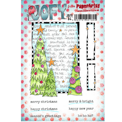 PaperArtsy Mounted Rubber Stamp Set JOFY Collection 84 - JOFY84