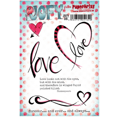 PaperArtsy Mounted Rubber Stamp Set JOFY Collection 86 - JOFY86