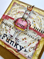 PaperArtsy Mounted Rubber Stamp Set - Kate Crane 023 - KC023