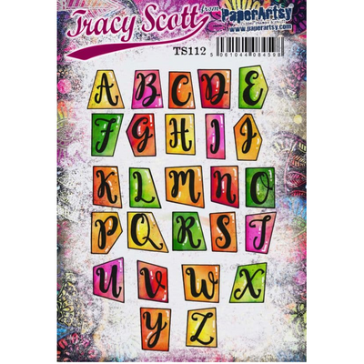 PaperArtsy Mounted Rubber Stamp Set - Tracy Scott 112 - TS112