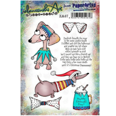 PaperArtsy Mounted Rubber Stamp Set - Zinski Art 67 - ZA67