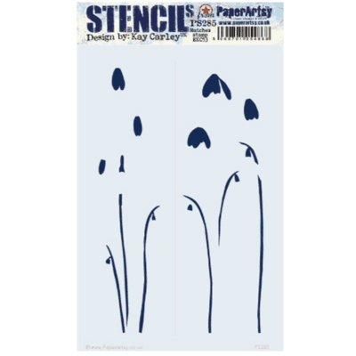 PaperArtsy PA Stencil Large E³ - Kay Carley 285 {EKC} - PS285