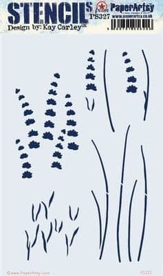 PaperArtsy PA Stencil Large E³ - Kay Carley 327 {EKC} - PS327