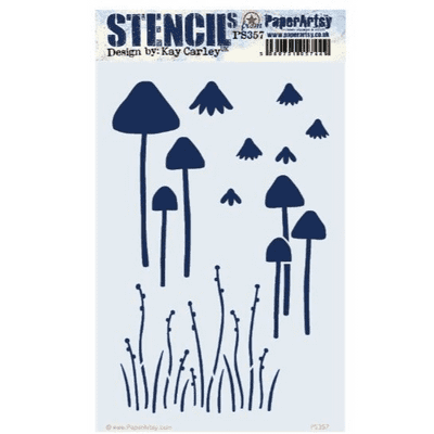 PaperArtsy PA Stencil Large E³ - Kay Carley {EKC} 357 - PS357