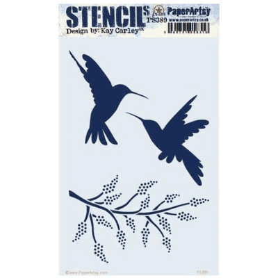 PaperArtsy PA Stencil Large E³ - Kay Carley {EKC} 389 - PS389