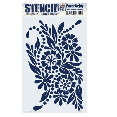 PaperArtsy PA Stencil Large - Tracy Scott 431 - PS431