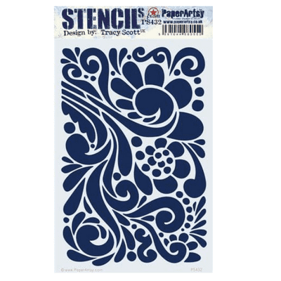 PaperArtsy PA Stencil Large - Tracy Scott 432 - PS432