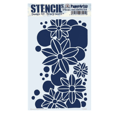 PaperArtsy PA Stencil Large - Tracy Scott 445 - PS445