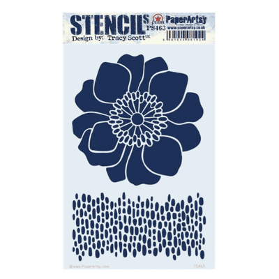 PaperArtsy PA Stencil Large - Tracy Scott 463 - PS463
