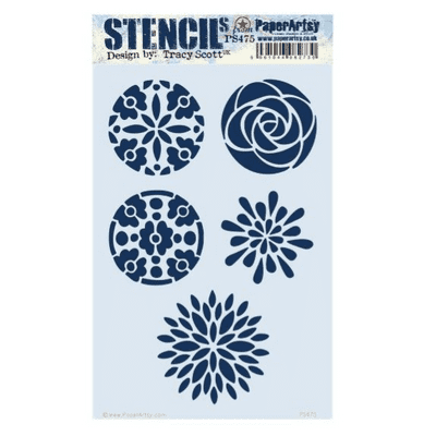 PaperArtsy PA Stencil Large - Tracy Scott 475 - PS475