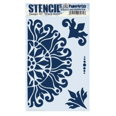 PaperArtsy PA Stencil Large - Tracy Scott 476 - PS476
