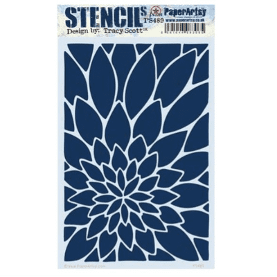 PaperArtsy PA Stencil Large - Tracy Scott 489 - PS489