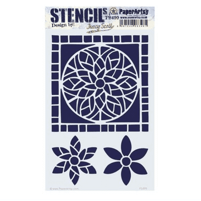 PaperArtsy PA Stencil Large - Tracy Scott 499 - PS499