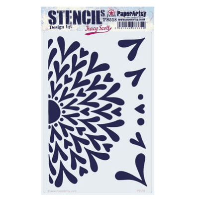 PaperArtsy PA Stencil Large - Tracy Scott 518 - PS518