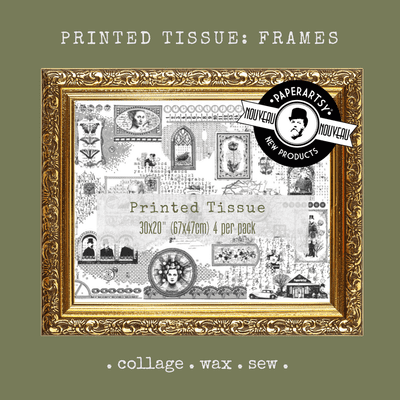 PaperArtsy Printed Tissue Paper - Frames