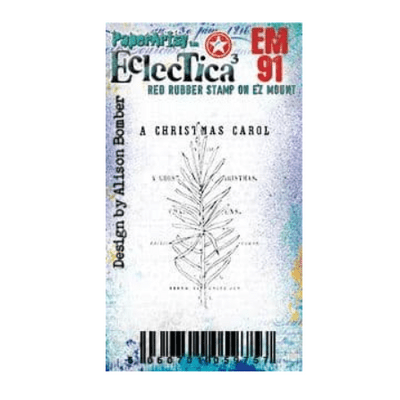PaperArtsy Rubber Stamp Eclectica³ {Alison Bomber} Mini 91 - EM91