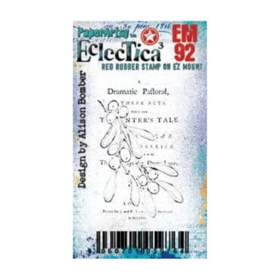 PaperArtsy Rubber Stamp Eclectica³ {Alison Bomber} Mini 92 - EM92