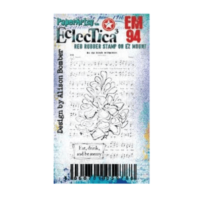 PaperArtsy Rubber Stamp Eclectica³ {Alison Bomber} Mini 94 - EM94
