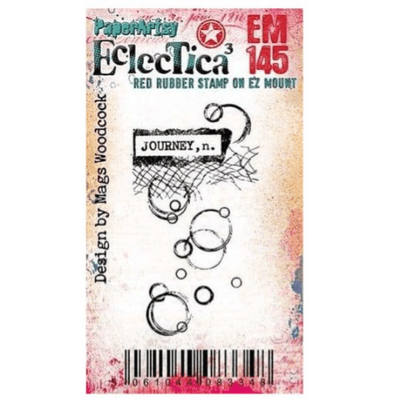 PaperArtsy Rubber Stamp Eclectica³ {Mags Woodcock} Mini 145 - EM145