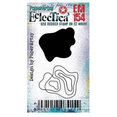 PaperArtsy Rubber Stamp Eclectica³ {PA} Mini 154 - EM154