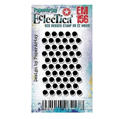 PaperArtsy Rubber Stamp Eclectica³ {PA} Mini 156 - EM156