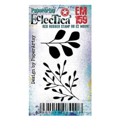 PaperArtsy Rubber Stamp Eclectica³ {PA} Mini 159 - EM159