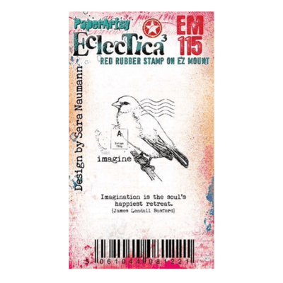PaperArtsy Rubber Stamp Eclectica³ {Sara Naumann} Mini 115 - EM115