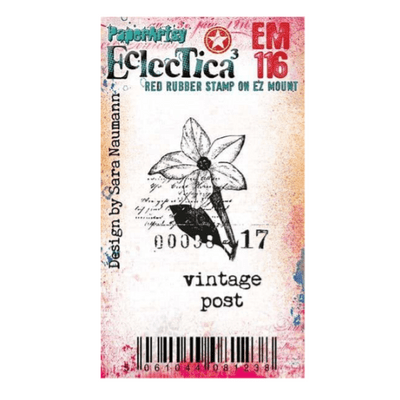 PaperArtsy Rubber Stamp Eclectica³ {Sara Naumann} Mini 116 - EM116