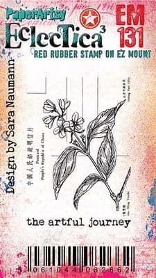 PaperArtsy Rubber Stamp Eclectica³ {Sara Naumann} Mini 131 - EM131