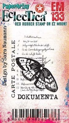 PaperArtsy Rubber Stamp Eclectica³ {Sara Naumann} Mini 133 - EM133