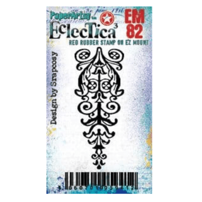 PaperArtsy Rubber Stamp Eclectica³ {Scrapcosy} Mini 82 - EM82