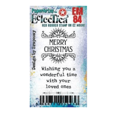 PaperArtsy Rubber Stamp Eclectica³ {Scrapcosy} Mini 84 - EM84