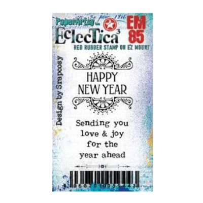 PaperArtsy Rubber Stamp Eclectica³ {Scrapcosy} Mini 85 - EM85