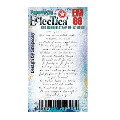 PaperArtsy Rubber Stamp Eclectica³ {Scrapcosy} Mini 88 - EM88