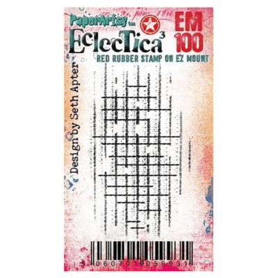 PaperArtsy Rubber Stamp Eclectica³ {Seth Apter} Mini 100 - EM100