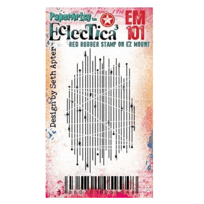 PaperArtsy Rubber Stamp Eclectica³ {Seth Apter} Mini 101 - EM101