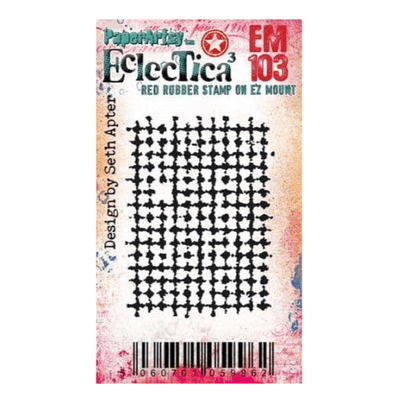 PaperArtsy Rubber Stamp Eclectica³ {Seth Apter} Mini 103 - EM103