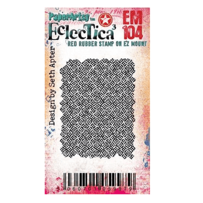 PaperArtsy Rubber Stamp Eclectica³ {Seth Apter} Mini 104 - EM104