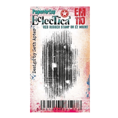 PaperArtsy Rubber Stamp Eclectica³ {Seth Apter} Mini 110 - EM110