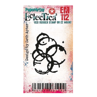 PaperArtsy Rubber Stamp Eclectica³ {Seth Apter} Mini 112 - EM112