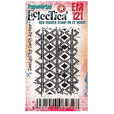 PaperArtsy Rubber Stamp Eclectica³ {Seth Apter} Mini 121 - EM121
