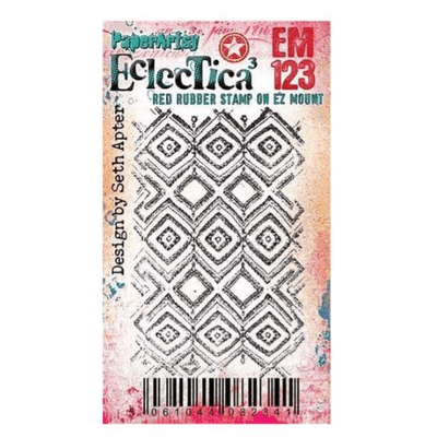 PaperArtsy Rubber Stamp Eclectica³ {Seth Apter} Mini 123 - EM123