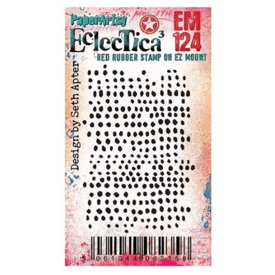 PaperArtsy Rubber Stamp Eclectica³ {Seth Apter} Mini 124 - EM124