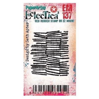 PaperArtsy Rubber Stamp Eclectica³ {Seth Apter} Mini 137 - EM137