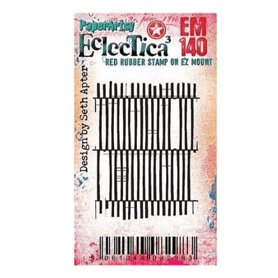 PaperArtsy Rubber Stamp Eclectica³ {Seth Apter} Mini 140 - EM140