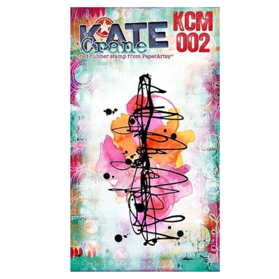 PaperArtsy Rubber Stamp - Kate Crane Mini 002 - KCM002