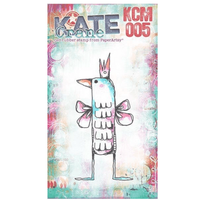 PaperArtsy Rubber Stamp - Kate Crane Mini 005 - KCM005